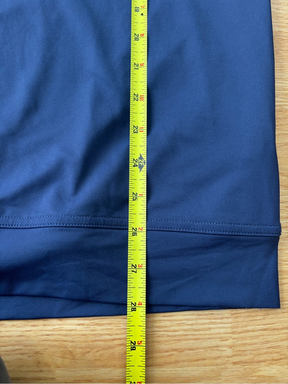 Johnnie-O motion hoodie navy large performance quonochontaug RI athletic tennis - Picture 9 of 9